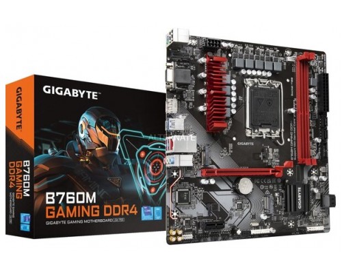 PLACA BASE GIGABYTE B760M GAMING DDR4